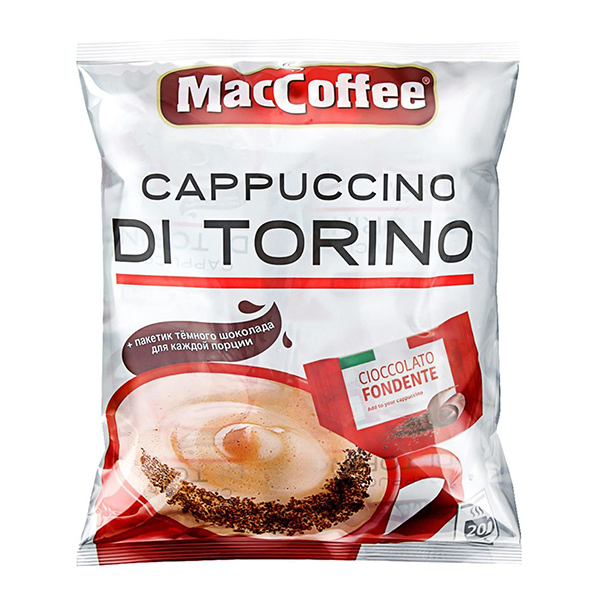 Кофе MacCoffee 3 в 1 Cappuccino Di Torino (20 шт./уп.)